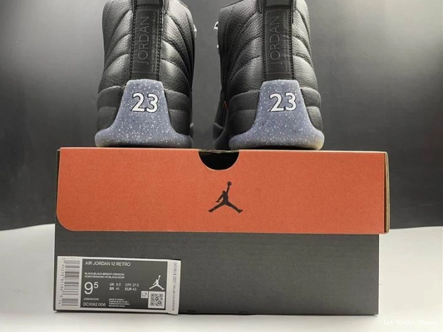 1st Kicks Shoes Jordan 12 DC1062-006 Utility Air Black 0727